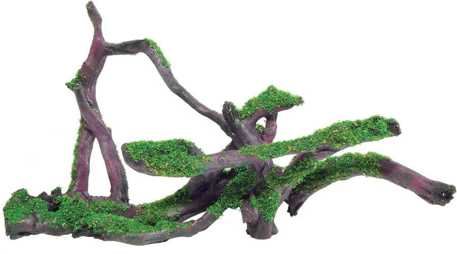 Aqua Spectra Driftwood with Moss 30 x 7 x 15cm AQ62597