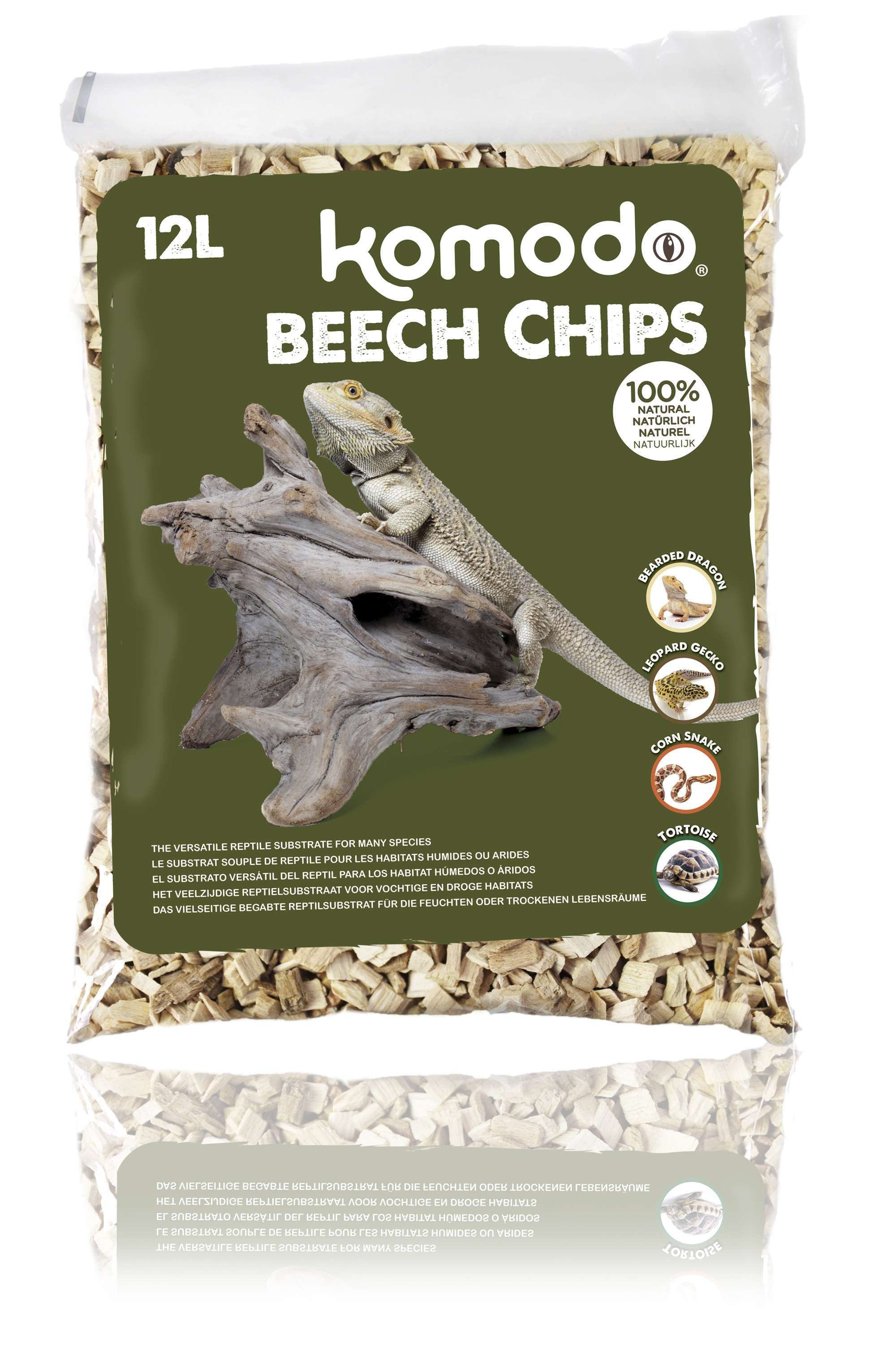 Komodo Beech Chips Fine