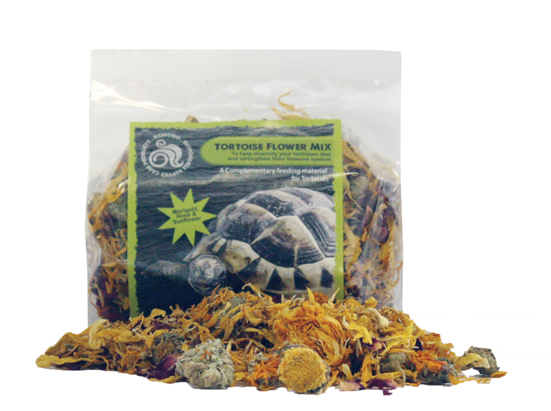 Komodo Tortoise Flower Mix 60g 83228