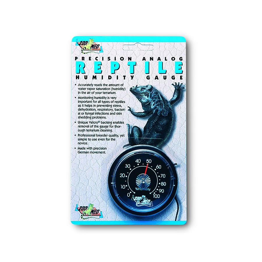 Zoo Med Analogue Humidity Gauge TH-21