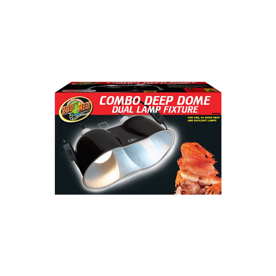 Zoo Med Large Deep Dome Combo 2-pack LF-25