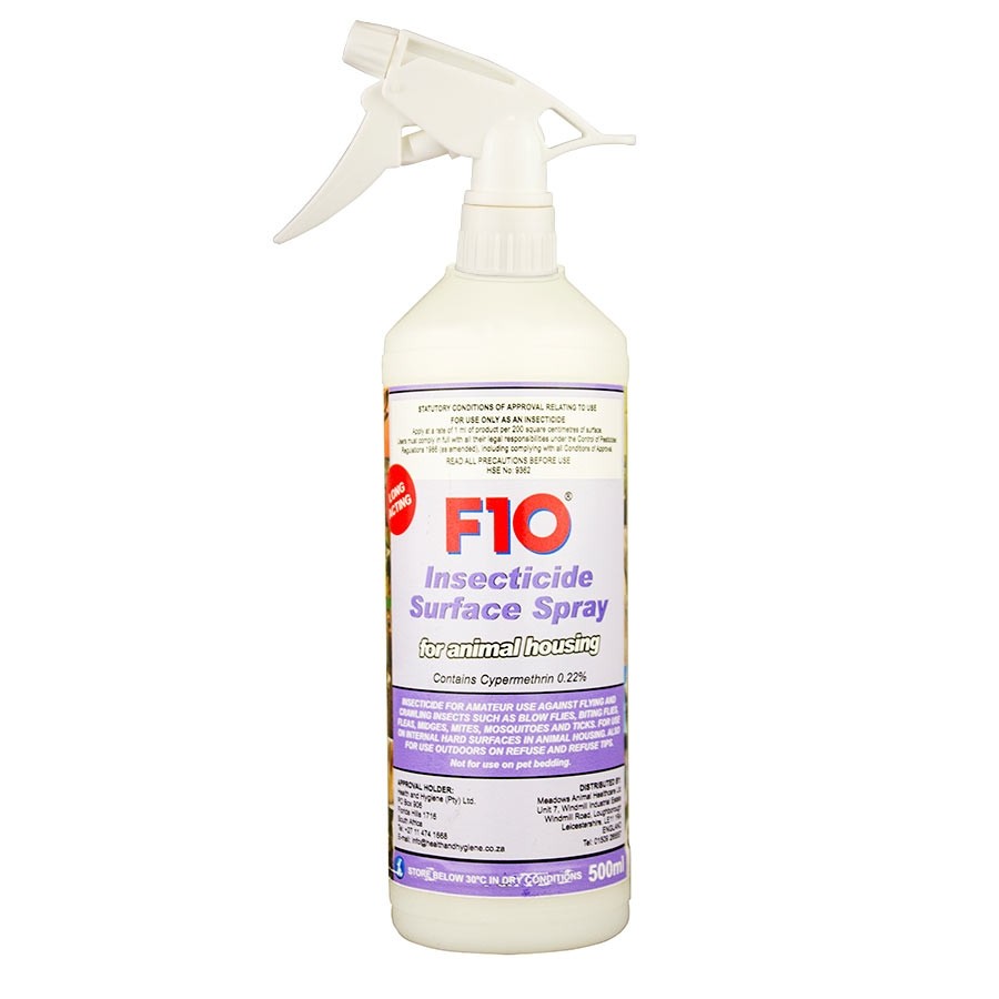 F10 Insecticide Surface Spray 500ml Trigger
