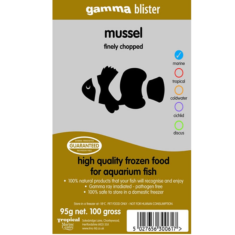 Gamma Blister Chopped Mussel 95g