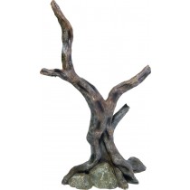 RepStyle Driftwood Stump with Rocks 20x11x38cm FP28658