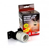 ProRep Ceramic Lamp Holder WITH Bracket HPH010