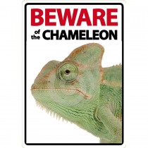 Beware Sign: Chameleon
