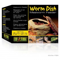 Exo Terra Worm Dish Mealworm Feeder PT2816