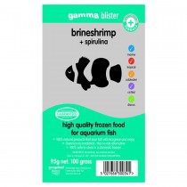 Gamma Blister  Brineshrimp & spirulina 95g