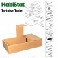 Monkfield Tortoise Table 109 x 61 x 61cm Oak instructions